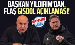 Samsunspor Başkanı Yüksel Yıldırım'dan Markus Gisdol açıklaması: "Konuşmaya yanaşmadı"