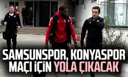 Yılport Samsunspor, Konyaspor maçı için yola çıkacak