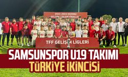 Yılport Samsunspor U19 takımı Türkiye ikincisi