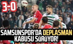 Samsunspor'da deplasman kabusu sürüyor! Konyaspor - Samsunspor maç sonucu