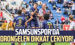 Samsunspor'da Drongelen dikkat çekiyor!