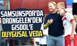 Samsunspor'da Drongelen'den Markus Gisdol'e duygusal veda