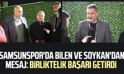 Samsunspor'da Veysel Bilen ve Soner Soykan'dan mesaj: Birliktelik başarı getirdi