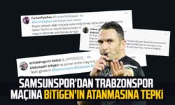 Samsunspor’dan Trabzonspor maçına Abdulkadir Bitigen'in atanmasına tepki