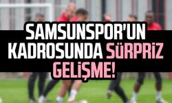 Samsunspor'un Trabzonspor maçı kadrosunda sürpriz