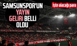 Samsunspor'un yayın geliri belli oldu! İşte alacağı para