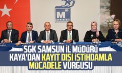 SGK Samsun İl Müdürü Ünal Kaya'dan kayıt dışı istihdamla mücadele vurgusu