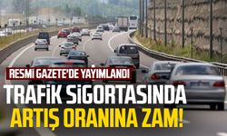 Resmi Gazete'de yayımlandı: Trafik sigortasında artış oranına zam!