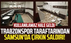 Trabzonspor taraftarından Samsun'da çirkin saldırı!