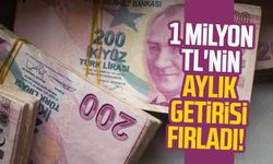 Duyan bankaya koştu: 1 milyon TL'nin aylık getirisi fırladı!