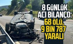 Bayram tatilinin 8 günlük acı bilançosu: 68 ölü, 9 bin 787 yaralı