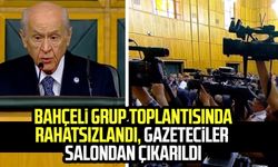 Bahçeli grup toplantısında rahatsızlandı, gazeteciler salondan çıkarıldı