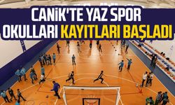 Canik'te yaz spor okulları kayıtları başladı