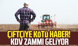 Çiftçiye kötü haber! Gübre ve yeme KDV zammı geliyor