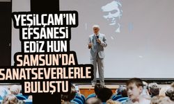 Yeşilçam’ın efsane ismi Ediz Hun Samsun’da sanatseverlerle buluştu