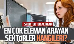 En çok eleman arayan sektörler hangileri? İŞKUR tek tek açıkladı