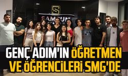 Genç Adım'ın öğretmen ve öğrencileri SMG'de