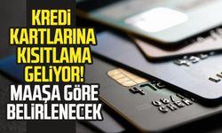 Kredi kartlarına kısıtlama geliyor! Maaşa göre belirlenecek