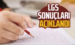 LGS sonuçları açıklandı