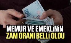 Memur ve emeklinin zam oranı belli oldu