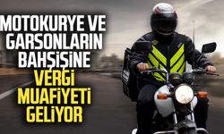 Motokurye ve garsonların bahşişine vergi muafiyeti geliyor