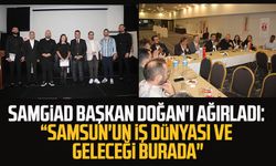 SAMGİAD SBB Başkanı Halit Doğan'ı ağırladı: "Samsun'un iş dünyası ve geleceği burada"