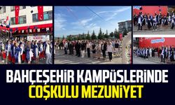 Samsun'da Bahçeşehir Kampüslerinde coşkulu mezuniyet