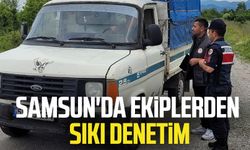 Samsun'da ekiplerden sıkı denetim