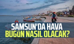 Samsun hava durumu 6 Temmuz Pazar