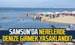 Samsun'da nerelerde denize girmek yasaklandı? Samsun'da yüzme alanı olarak belirlenen yerler