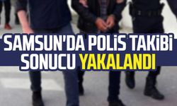 Samsun'da polis takibi sonucu uyuşturucuyla yakalandı