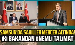 Samsun'da sahiller mercek altında! İki bakandan önemli talimat