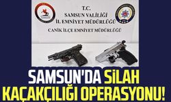 Samsun'da silah kaçakçılığı operasyonu!