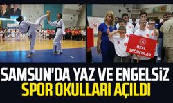 Samsun'da Yaz ve Engelsiz Spor Okulları açıldı