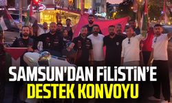 Samsun'dan Filistin’e destek konvoyu