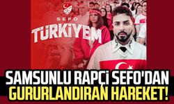 Samsunlu rapçi Sefo'dan gururlandıran hareket! A Milli Takım’ın EURO 2024 şarkısı paylaşıldı