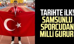 Tarihte ilk! Samsunlu sporcu Reyhan Taşdelen'den milli gurur