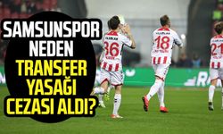 Samsunspor neden transfer yasağı cezası aldı? İşte tüm detaylar