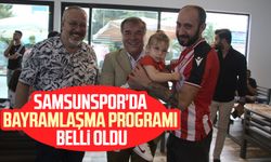 Samsunspor'da bayramlaşma programı belli oldu