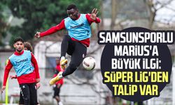 Samsunsporlu Marius'a büyük ilgi: Süper Lig'den talip var