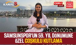 Samsunspor'un 59. yıl dönümüne özel coşkulu kutlama canlı yayınla Kanal S'de