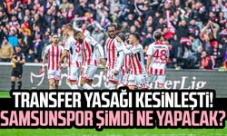 Samsunspor'un transfer yasağı kesinleşti! Samsunspor şimdi ne yapacak?