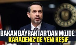 Bakan Bayraktar'dan müjde: Karadeniz'de yeni keşif