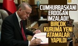 Birçok kurumda görevden alınma ve yeni atamalar yapıldı