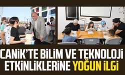 Canik’te bilim ve teknoloji etkinliklerine yoğun ilgi