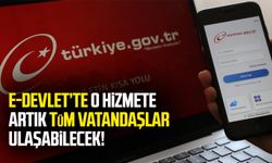 E-devlet'te o hizmete artık tüm vatandaşlar ulaşabilecek!