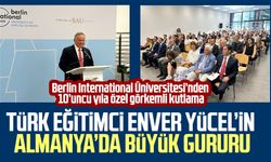 Türk eğitimci Enver Yücel’in Almanya’da büyük gururu