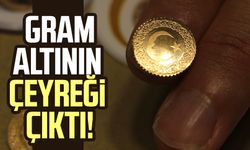 Gram altının çeyreği çıktı!