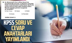 KPSS 2024 soru ve cevap anahtarları yayımlandı