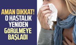 Aman dikkat! O hastalık yeniden görülmeye başladı